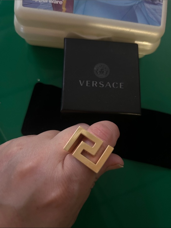 Versace Other - Versace Gold Versace ring size 6